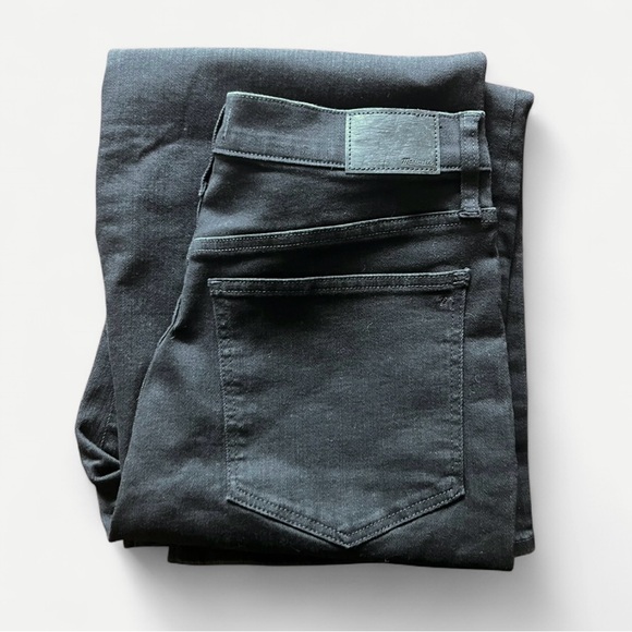NWT Madewell The Perfect Vintage Wide-Leg Jean in black W 32 - Picture 8 of 11